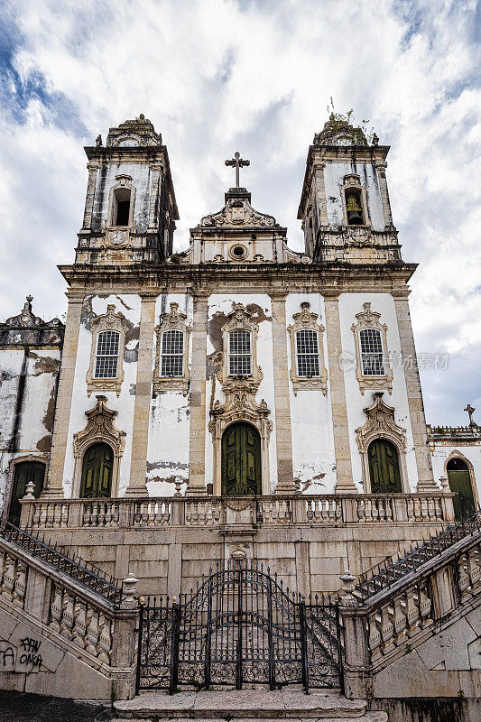 在巴西巴伊亚州萨尔瓦多的Carmo圣母教堂，Terceira Nossa Senhora order